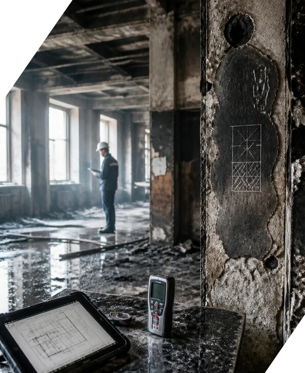 Обследование зданий после пожара в Лениногорске от 15480 р. | ЭкспертизаРоссия